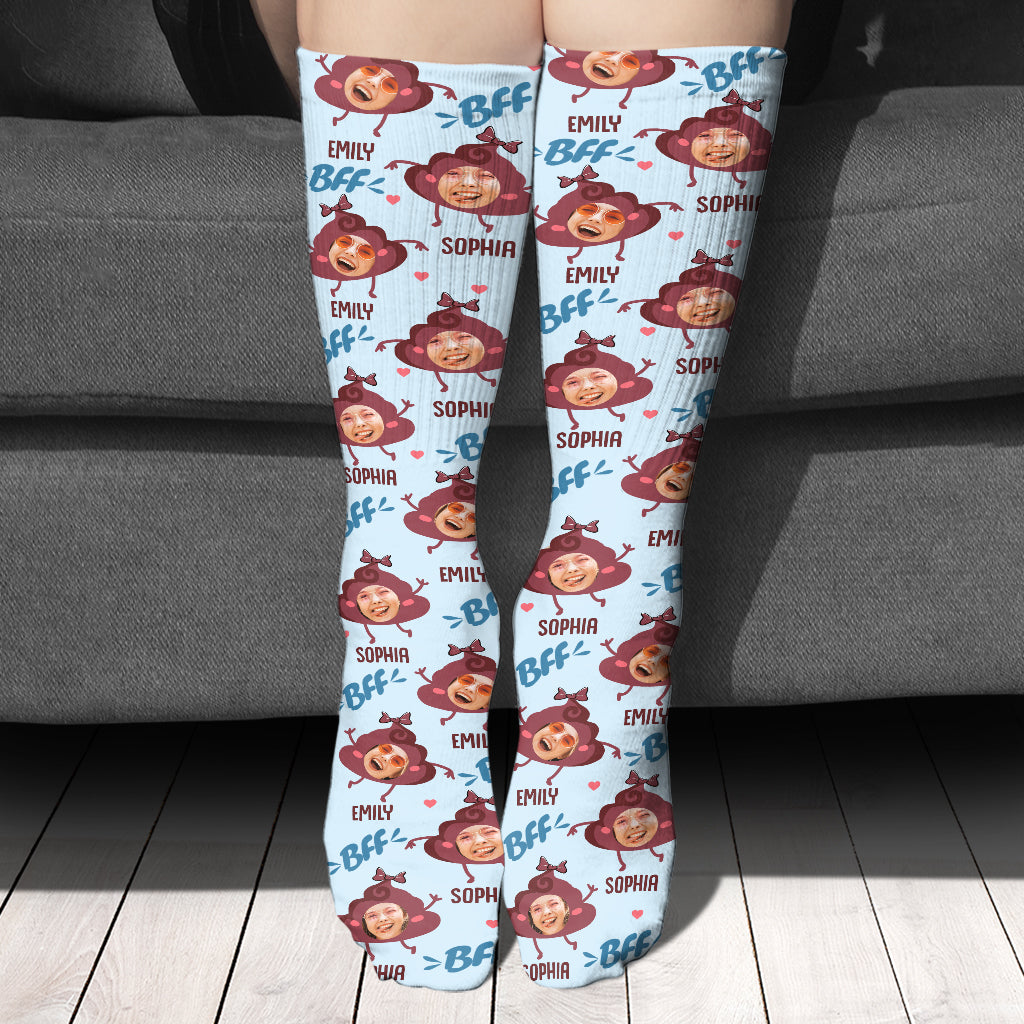 Keep That Up - Personalized Bestie Socks