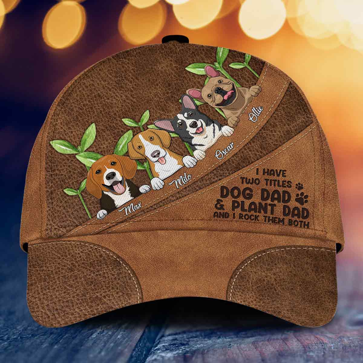 I Have Two Titles - Personalized Gardening Classic Cap