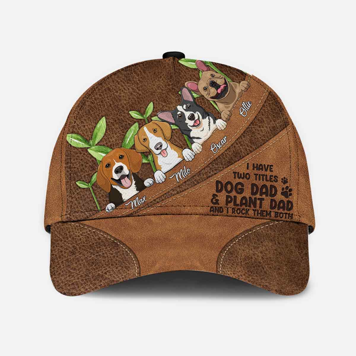 I Have Two Titles - Personalized Gardening Classic Cap