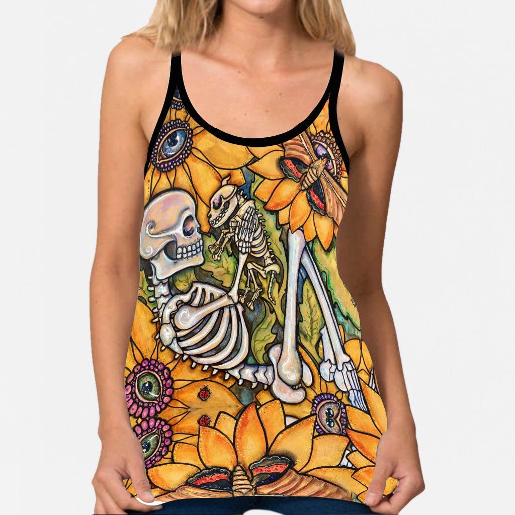 Love Dogs Cross Tank Top