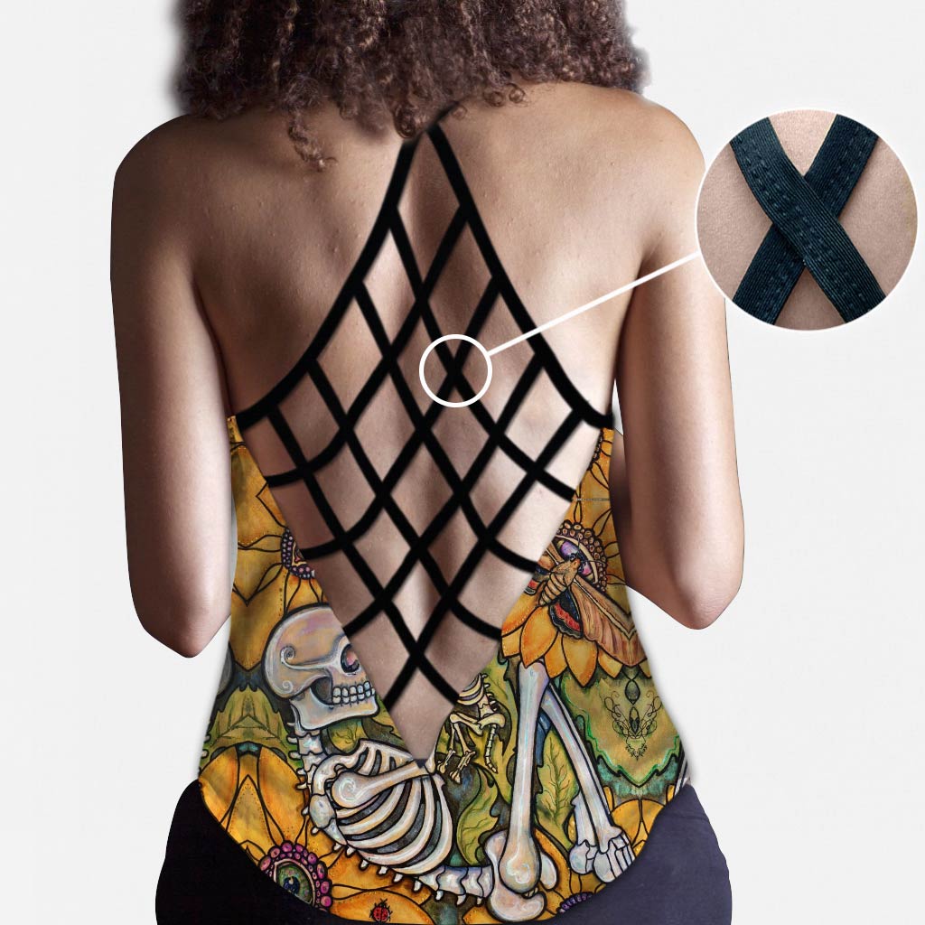 Love Dogs Cross Tank Top