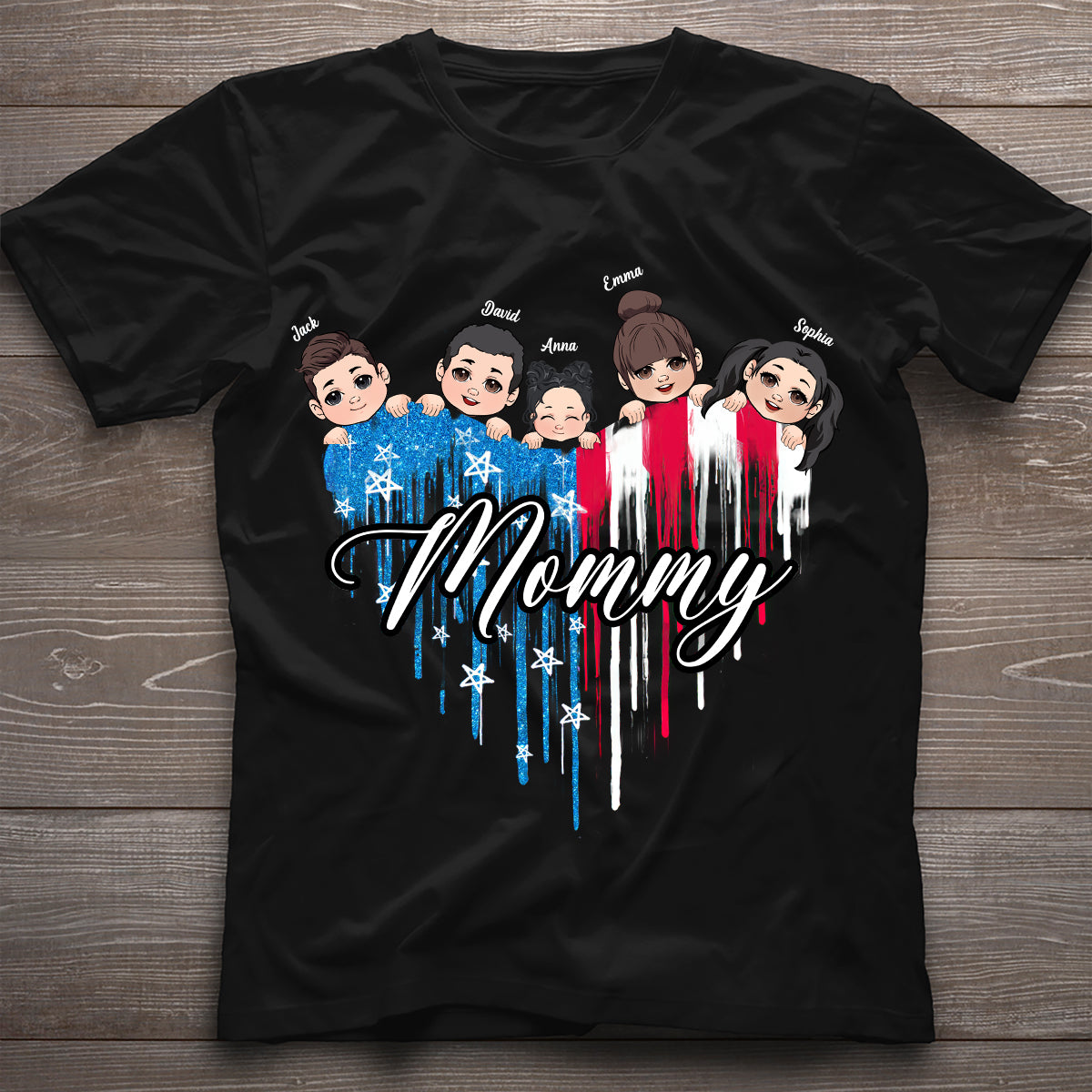 Best Grandma Ever - Gift for grandma, mom, dad, grandpa, aunt, uncle - Personalized T-shirt And Hoodie