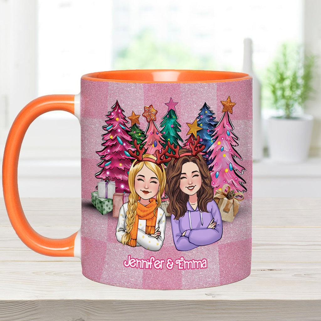 Come On Besties Let's Go Party - Personalized Bestie Accent Mug