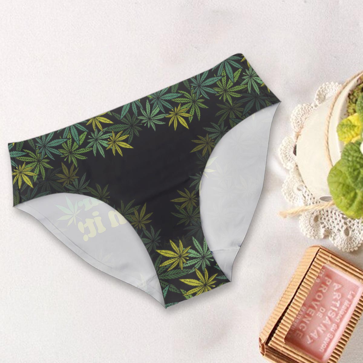 Roll Your Weed On It 4:20 - Personalized Weed Women Briefs