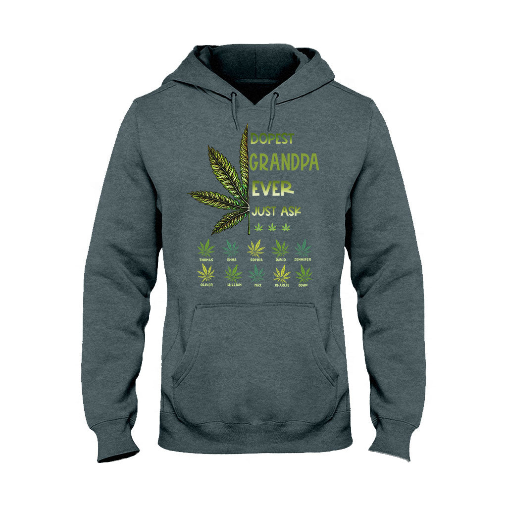 Dopest Dad Ever - Gift for dad, grandma, grandpa, mom, uncle, aunt, brother, sister - Personalized T-shirt And Hoodie