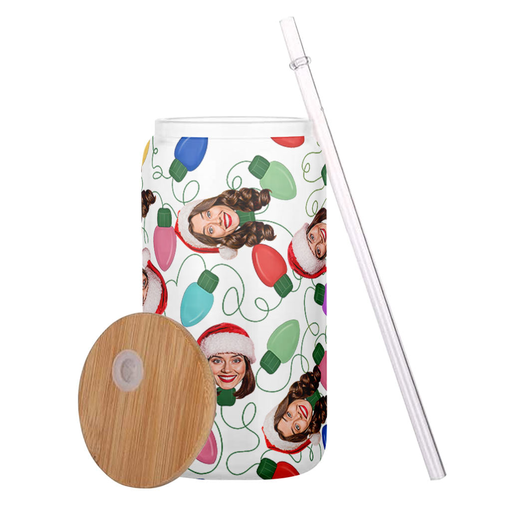 Besties Forever - Gift for friend - Personalized Can Glass