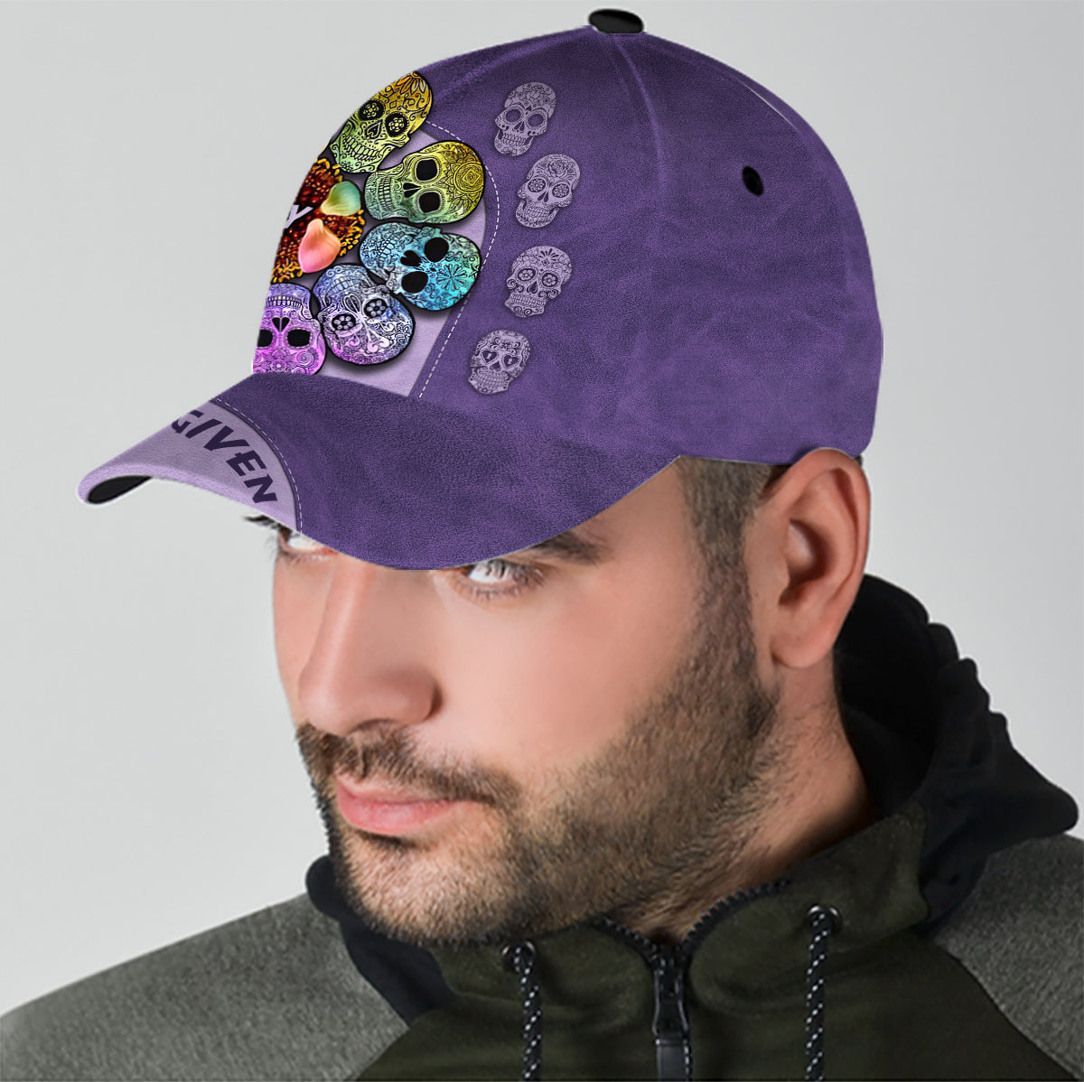 Zero F Given - Personalized Skull Classic Cap