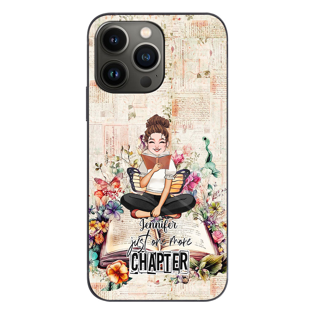 Just One More Chapter - Personalized Book Phone Case
