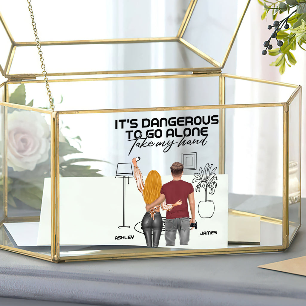 Couples Who Game Together Stay Together - Personalized Video Game Decal Full