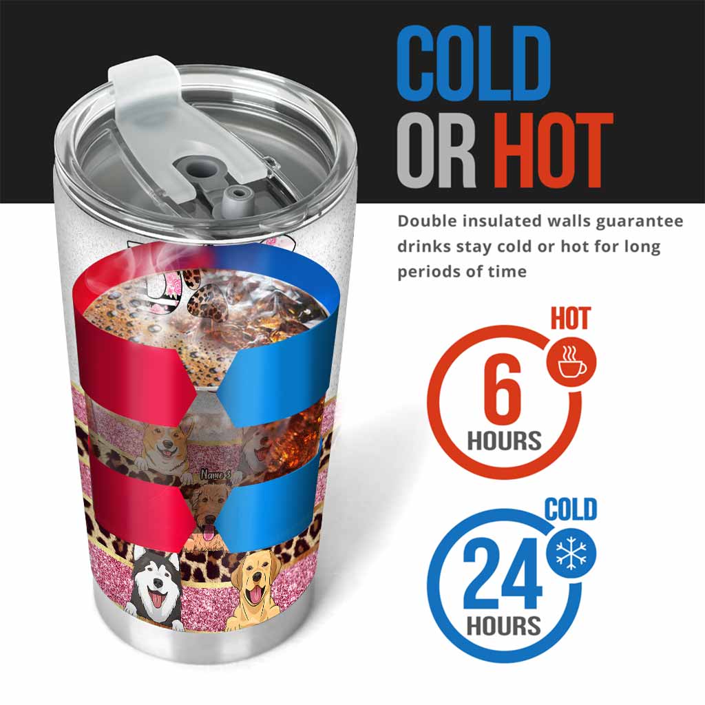 Dog Mom - Personalized Tumbler