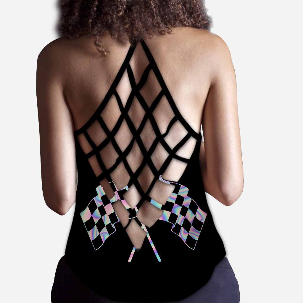 Love Racing Cross Tank Top