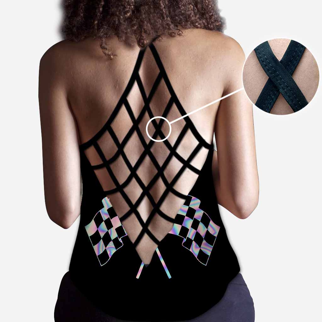 Love Racing Cross Tank Top