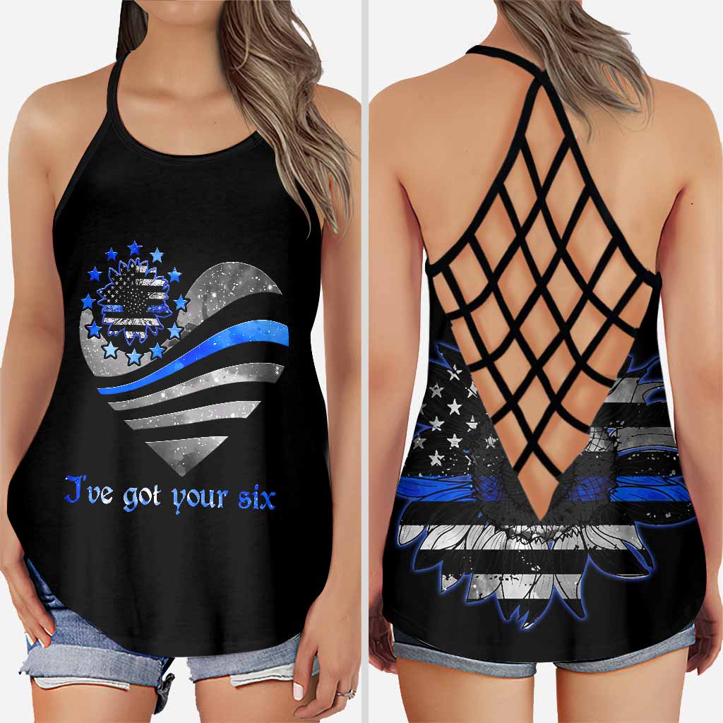 I've Got Your Six - Police Cross Tank Top