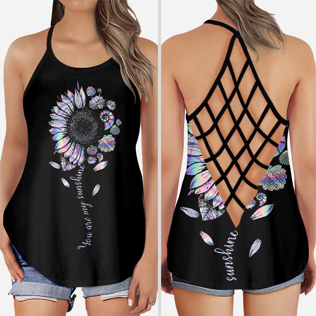 You are my sunshine - Sea Lover Cross Tank Top