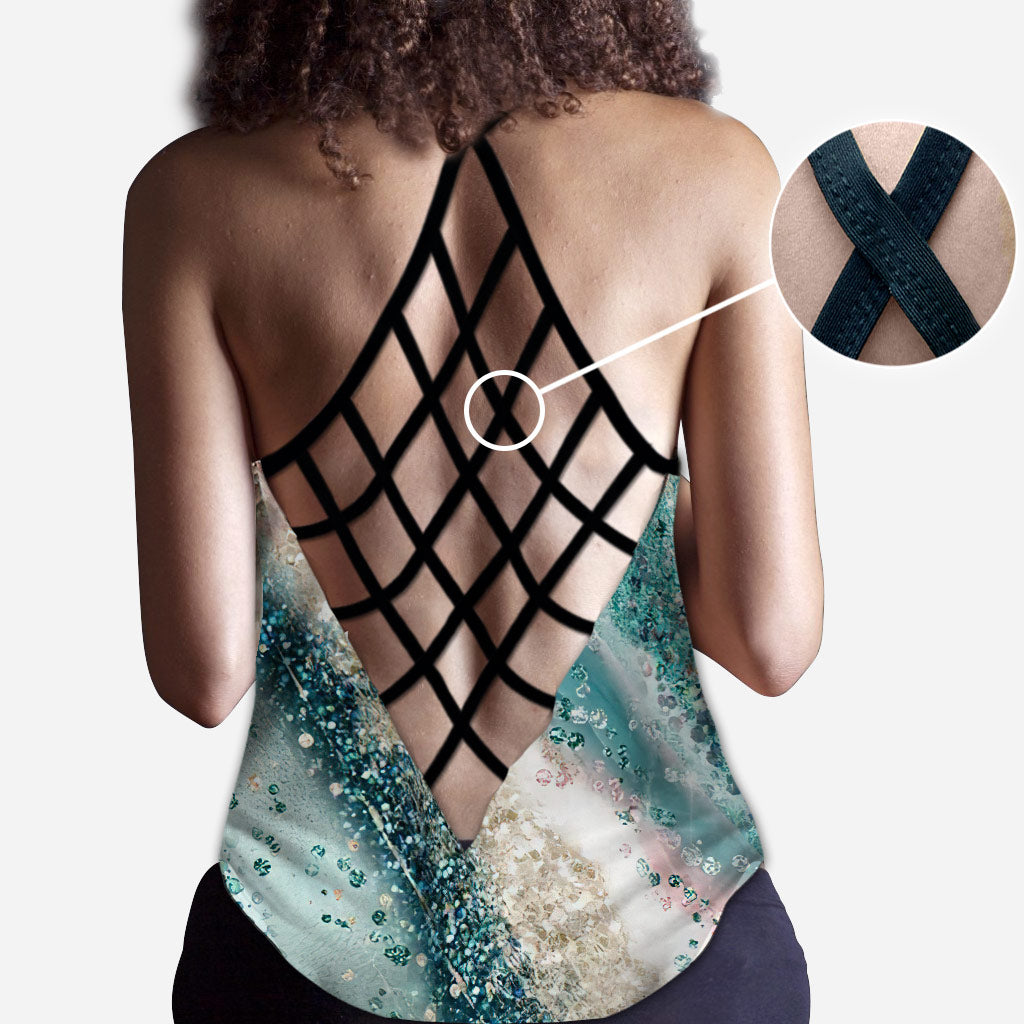 I'm A Tank Top Wearing Sun Bathing Beach Going Kinda Girl - Sea Lover Cross Tank Top