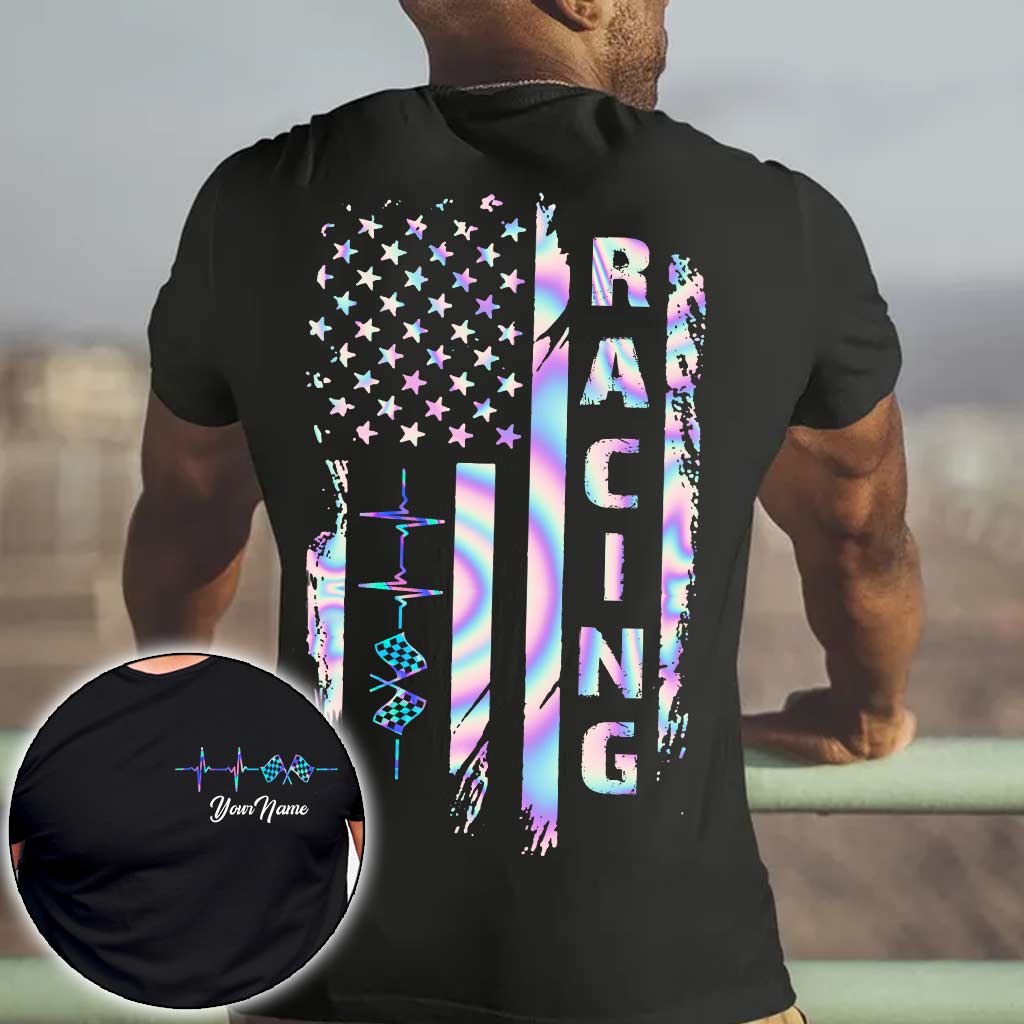 Love Racing - Independence Day Personalized T-shirt and Hoodie
