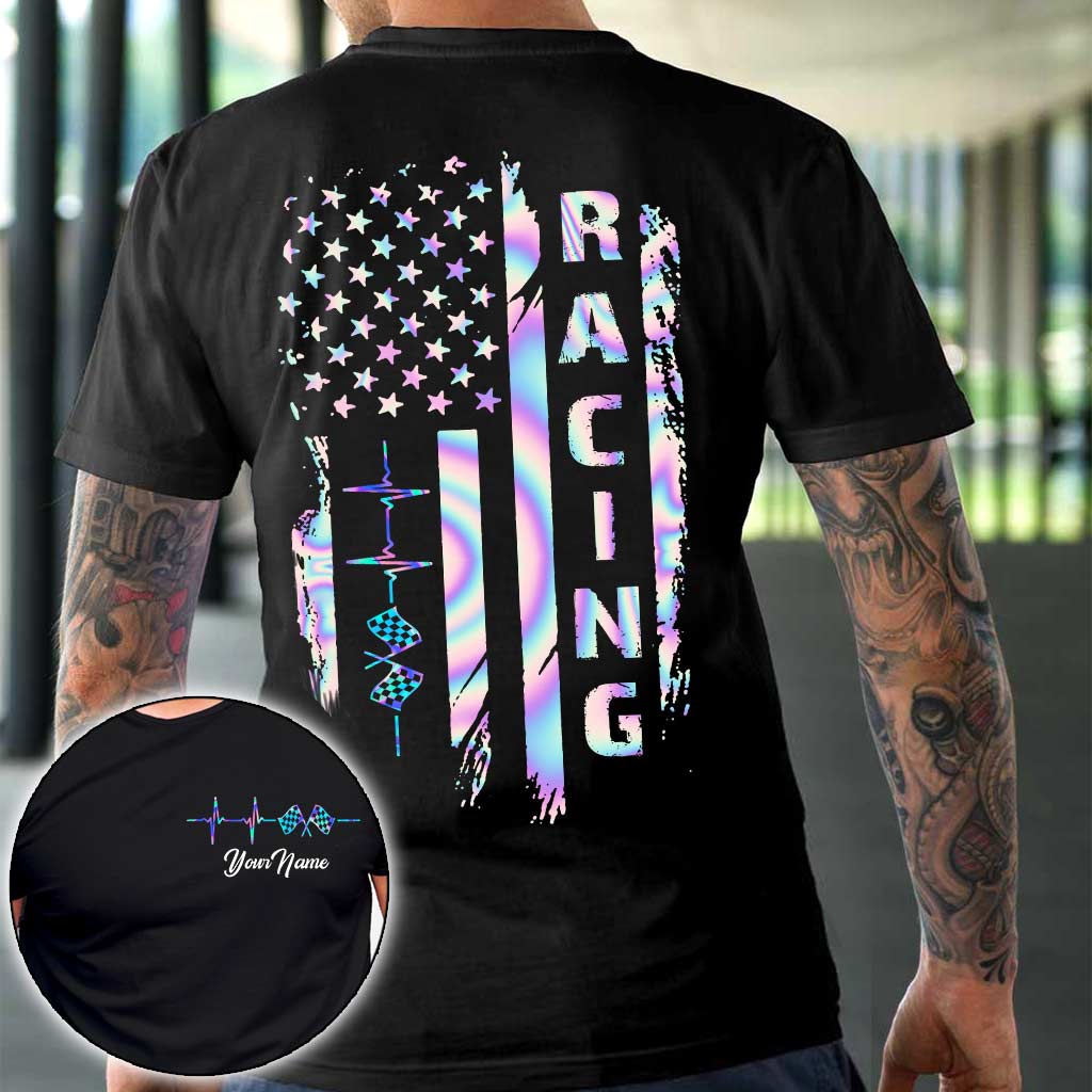 Love Racing - Independence Day Personalized T-shirt and Hoodie