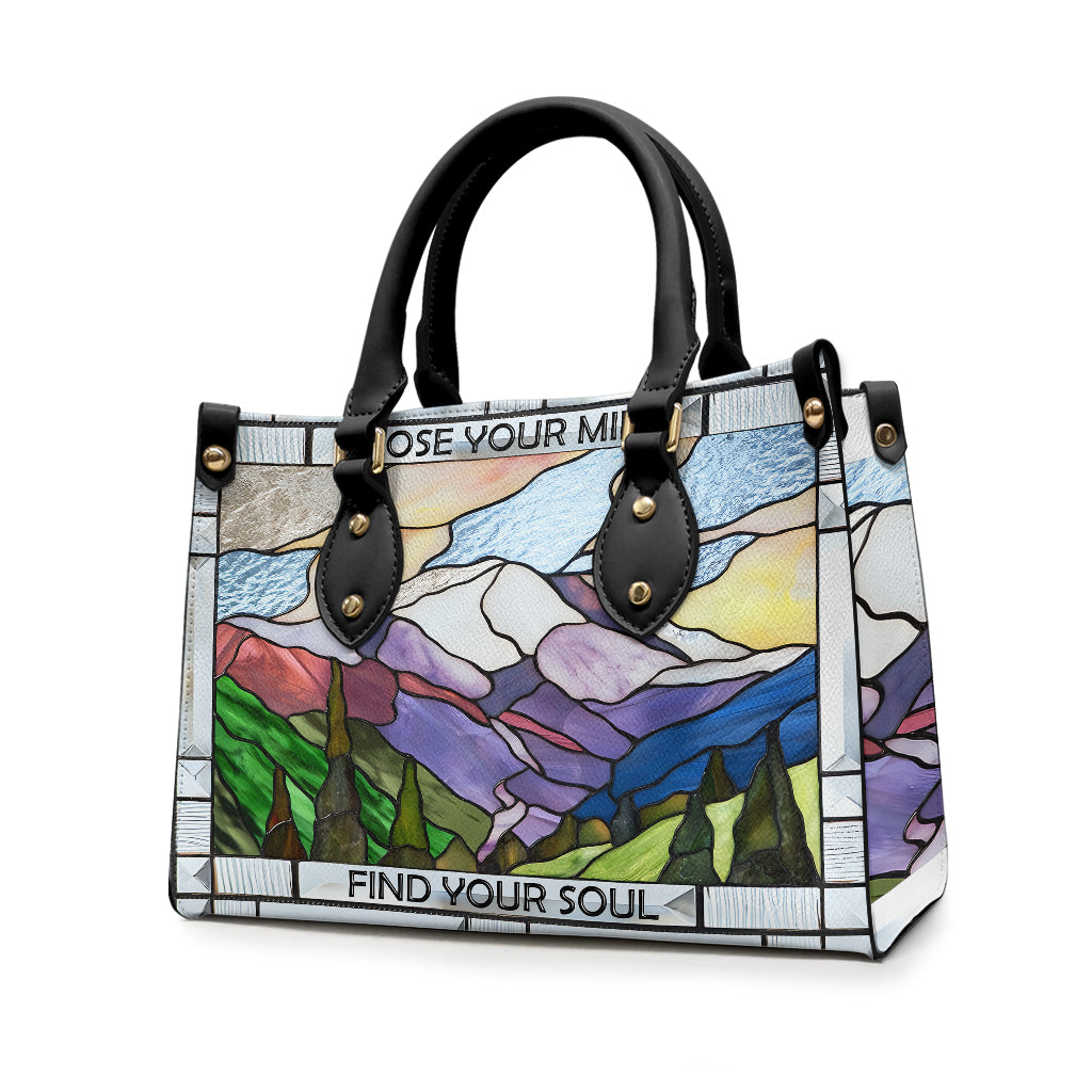 Lose Your Mind - Hiking Leather Handbag