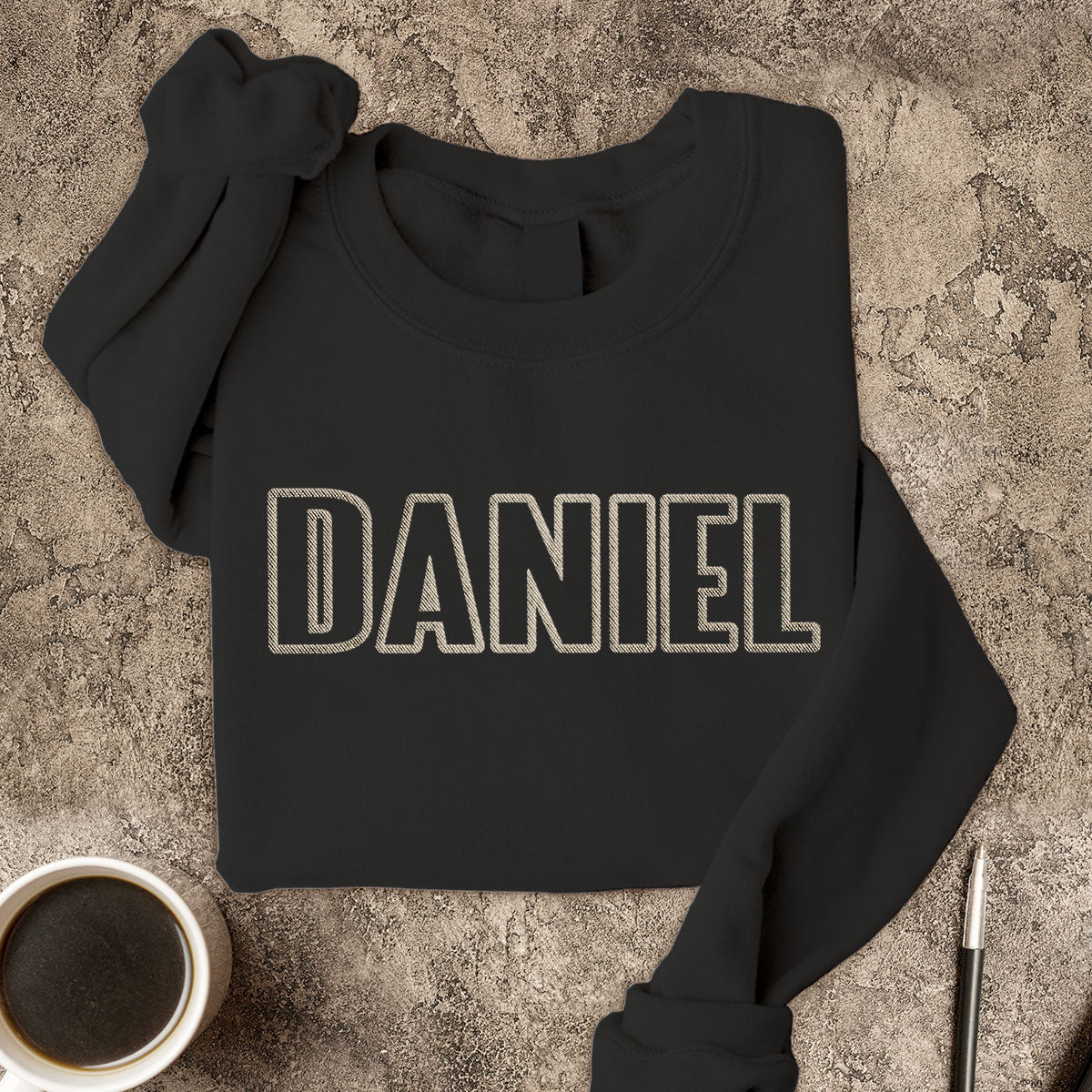 Custom Name - Personalized Son Embroidered Sweater