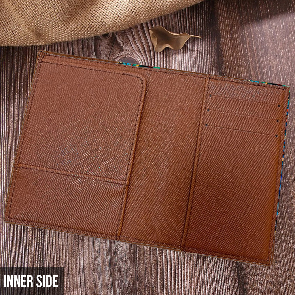 Namaste Green - Personalized Yoga Passport Holder