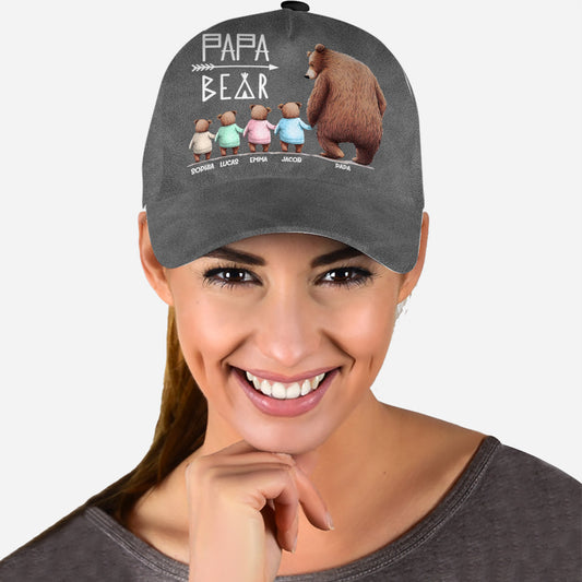 Papa Bear - Personalized Grandpa Classic Cap