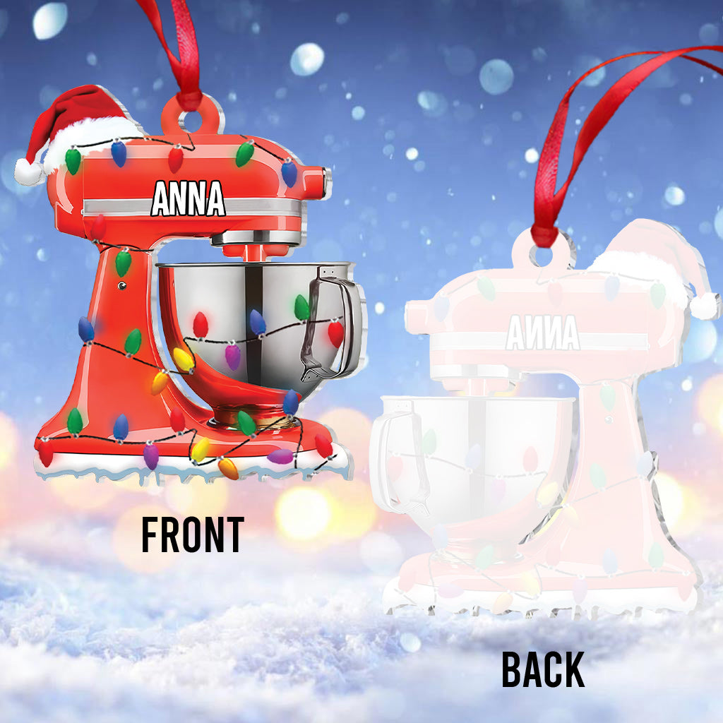 Happy Baker - Personalized Baking Ornament