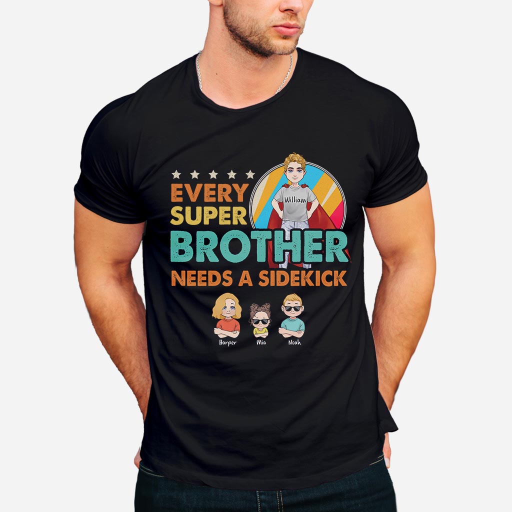 Super Dad Super Hero - Gift for dad, grandpa, uncle, brother - Personalized T-shirt And Hoodie