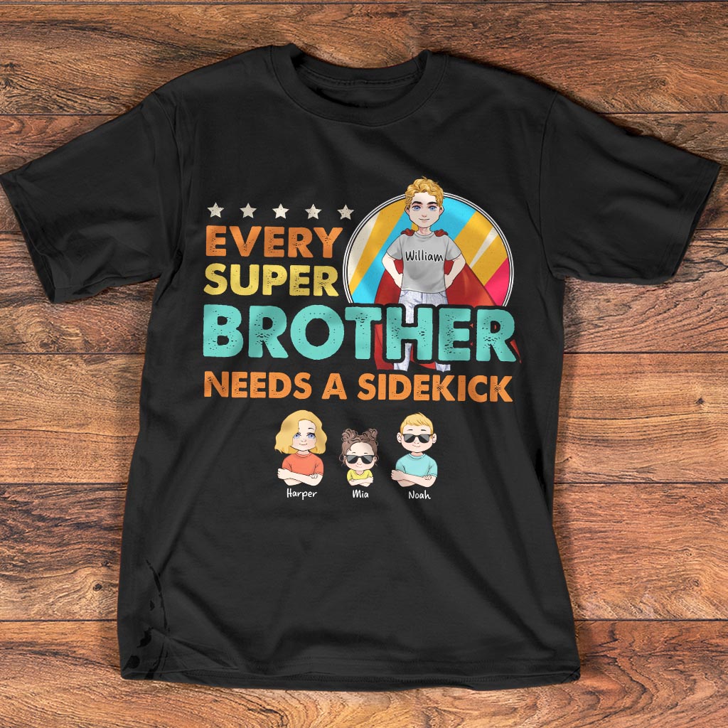 Super Dad Super Hero - Gift for dad, grandpa, uncle, brother - Personalized T-shirt And Hoodie