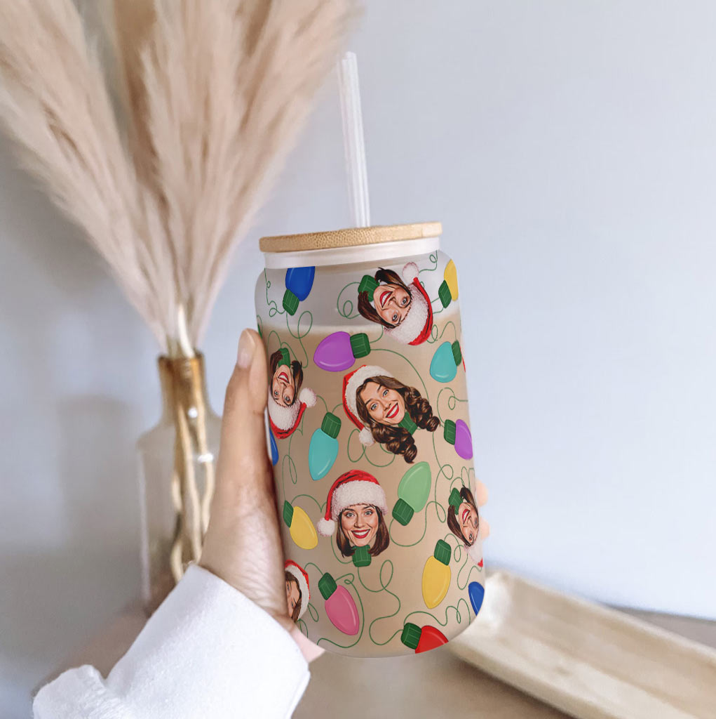 Besties Forever - Gift for friend - Personalized Can Glass