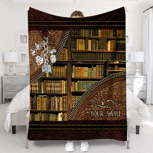 Library - Personalized Librarian Blanket