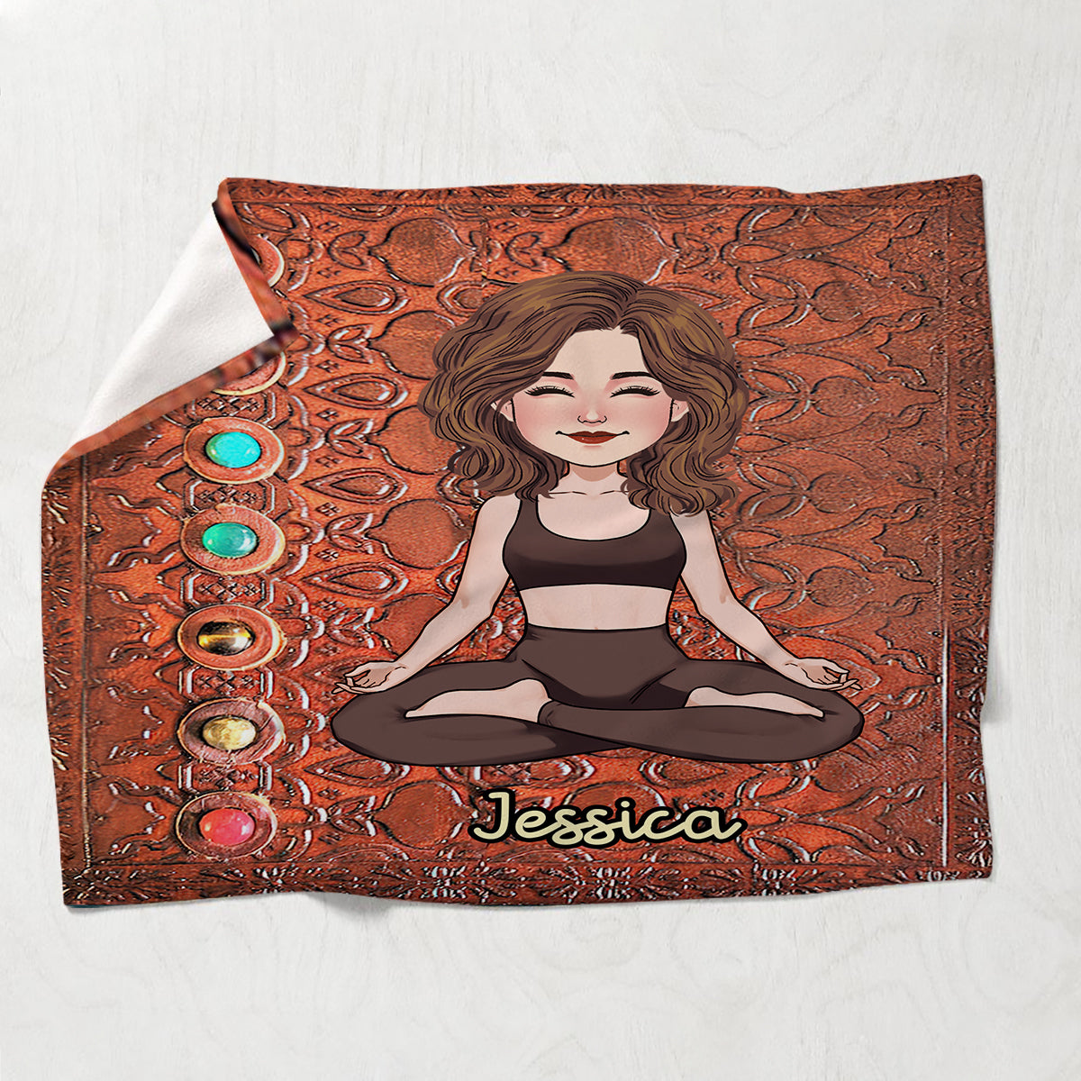 Namaste - Personalized Yoga Blanket