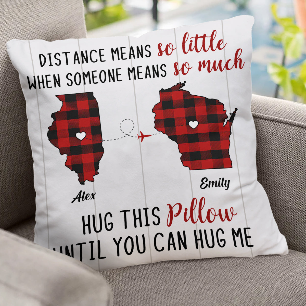 Someone Means So Much - Personalized Throw Pillow