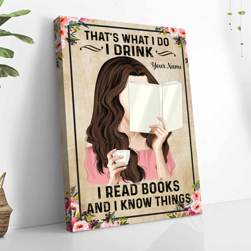 Book Lover - Personalized Book Poster