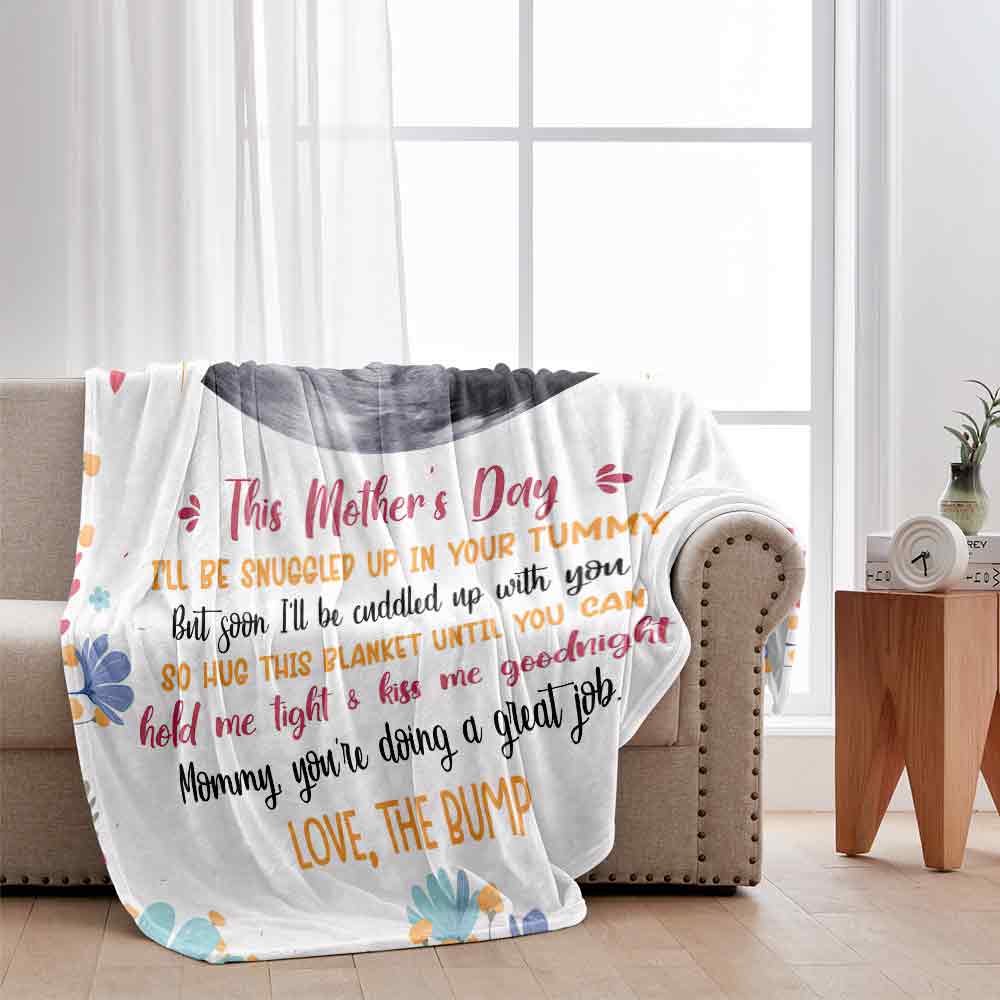 Dear Mommy - Personalized Mother's Day Mother Blanket