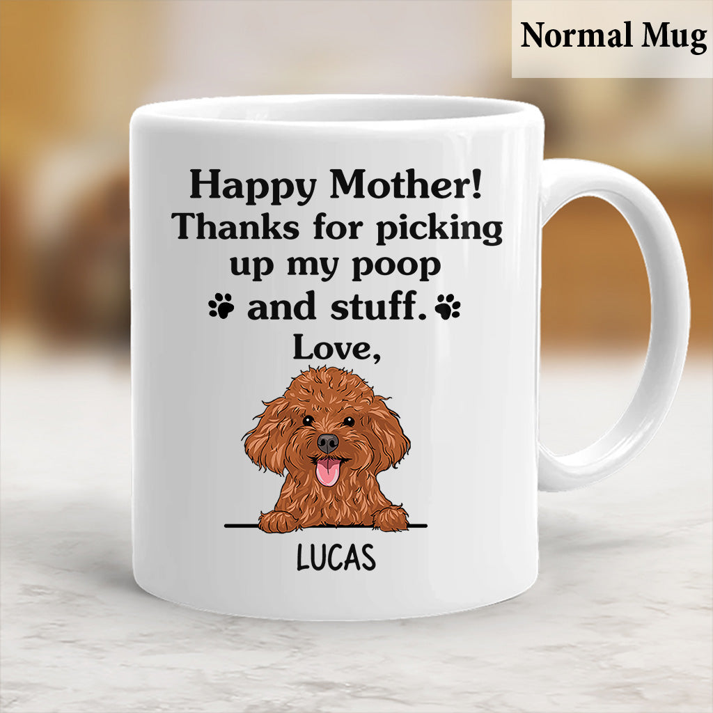 Happy Mother's Day - Personalized Dog Mug