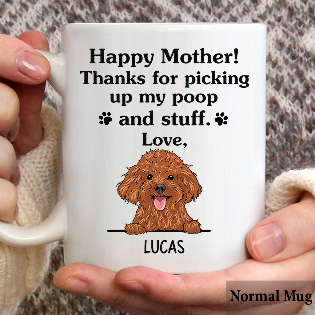 Happy Mother's Day - Personalized Dog Mug