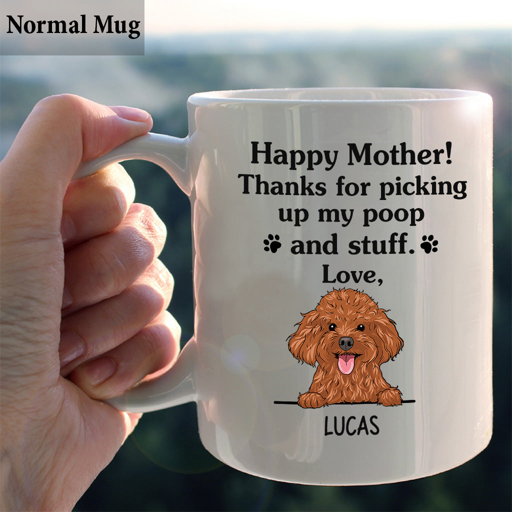 Happy Mother's Day - Personalized Dog Mug