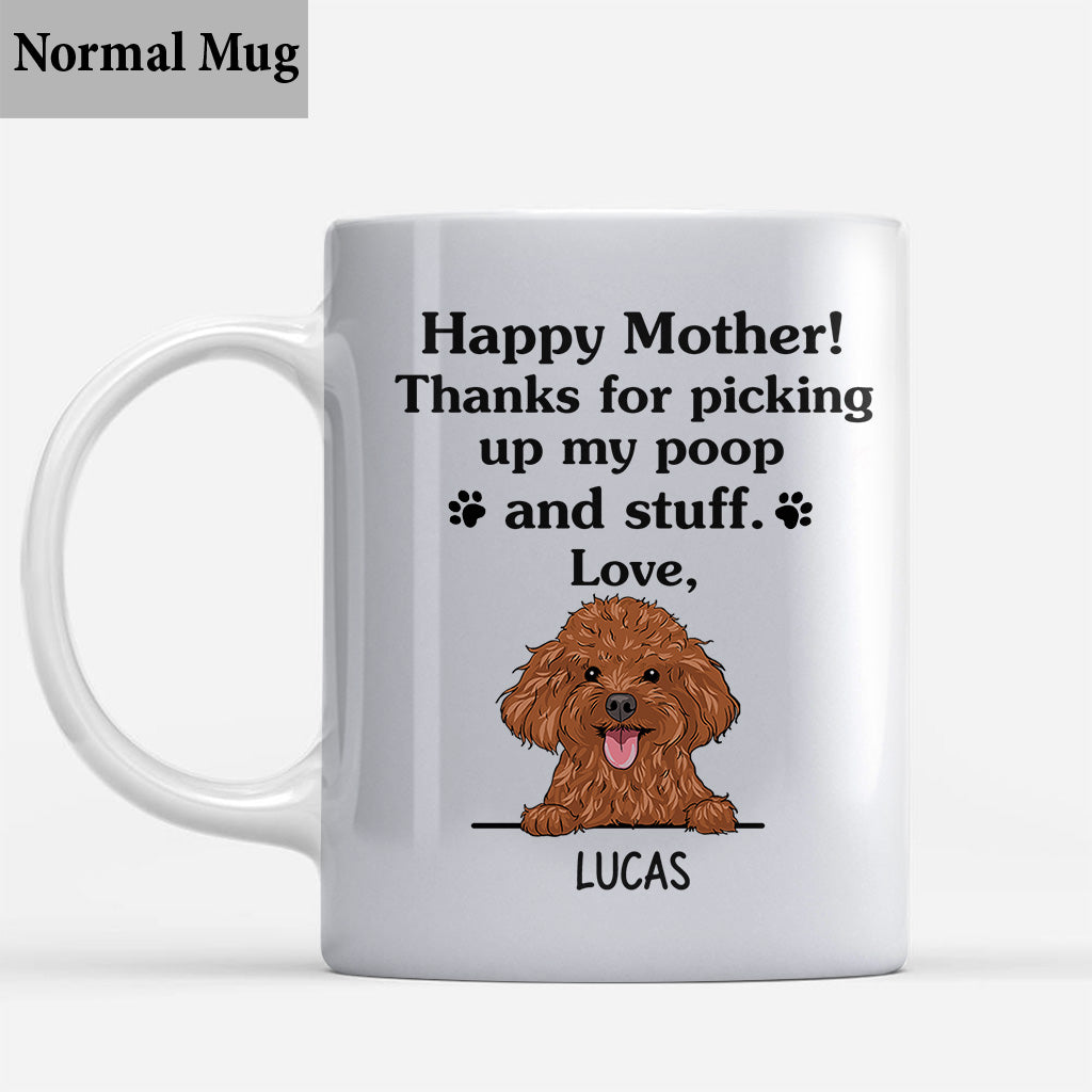 Happy Mother's Day - Personalized Dog Mug