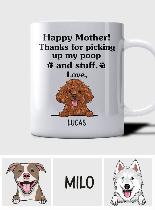 Happy Mother's Day - Personalized Dog Mug
