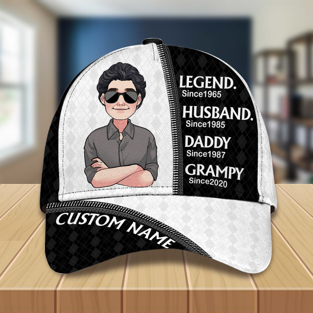 Legend - Personalized Father Classic Cap