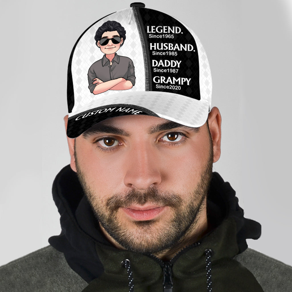 Legend - Personalized Father Classic Cap