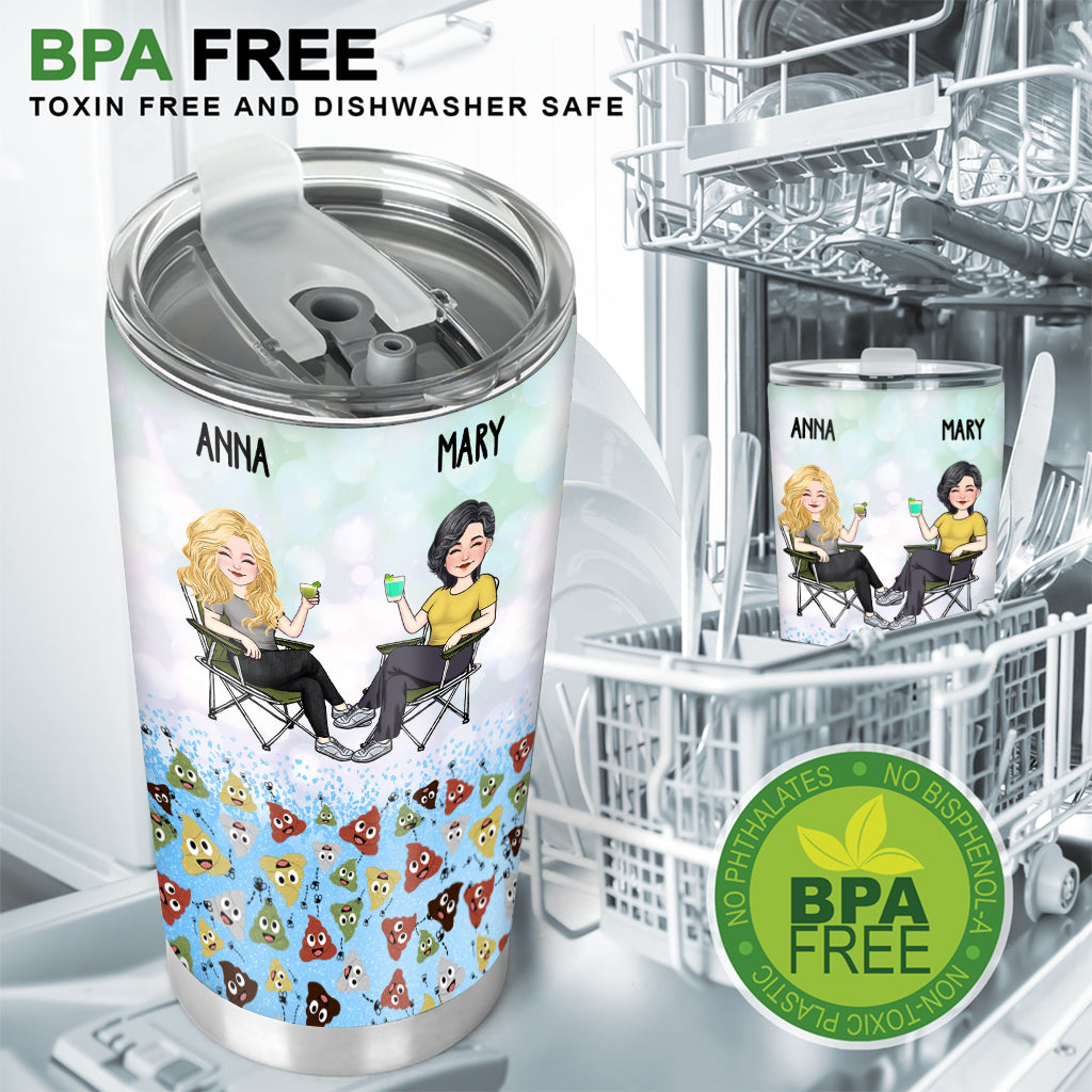 Dear My Besties - Personalized Bestie Tumbler