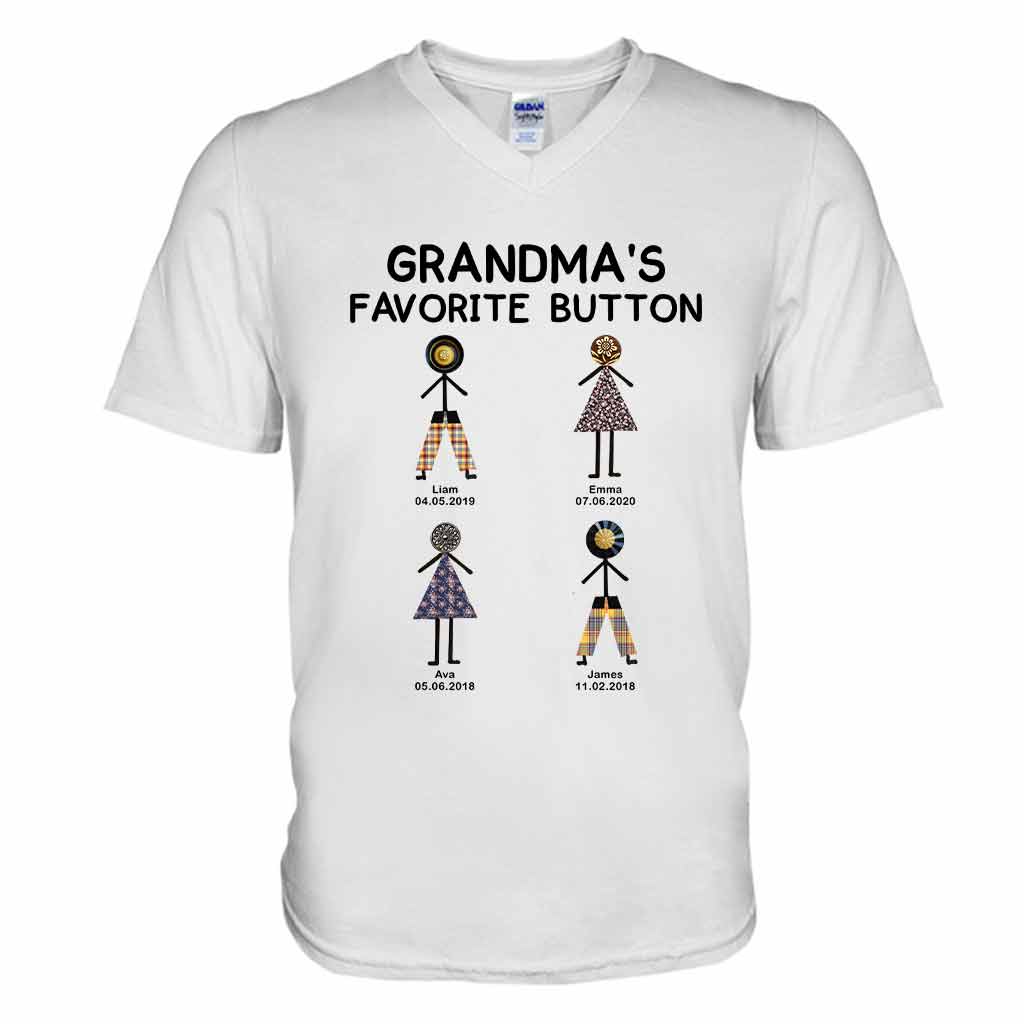 Favorite Buttons - Sewing Personalized T-shirt and Hoodie