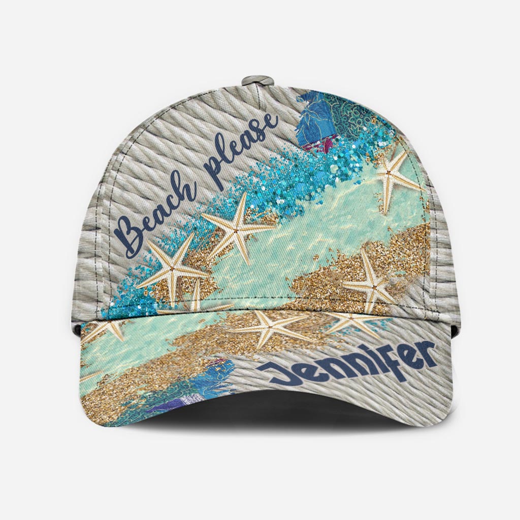 Beach Please - Personalized Sea Lover Classic Cap
