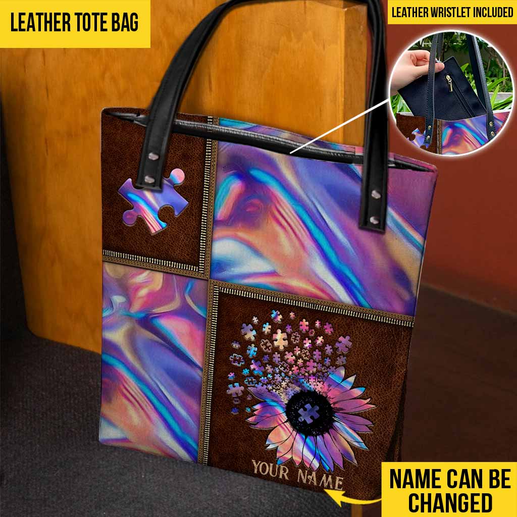 Accept Understand Love - Autism Awareness Personalized Tote Bag