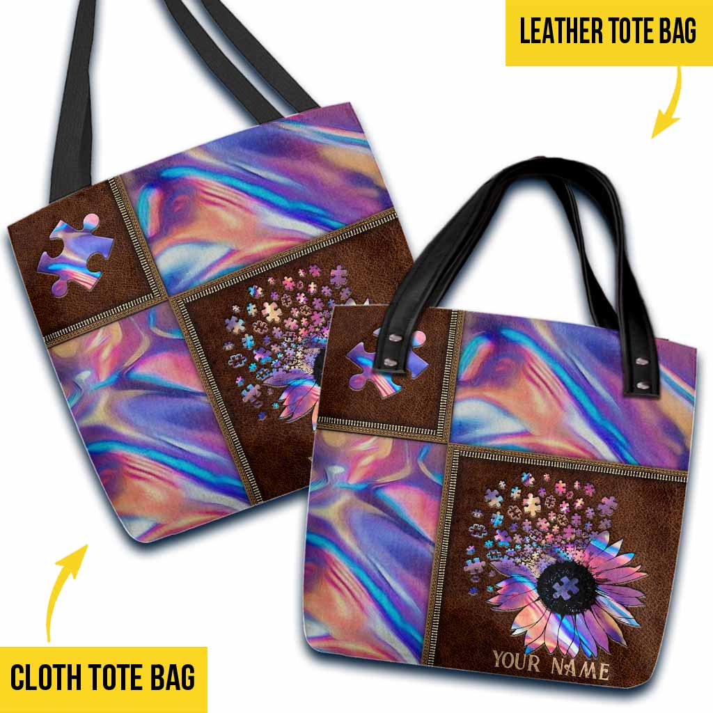 Accept Understand Love - Autism Awareness Personalized Tote Bag