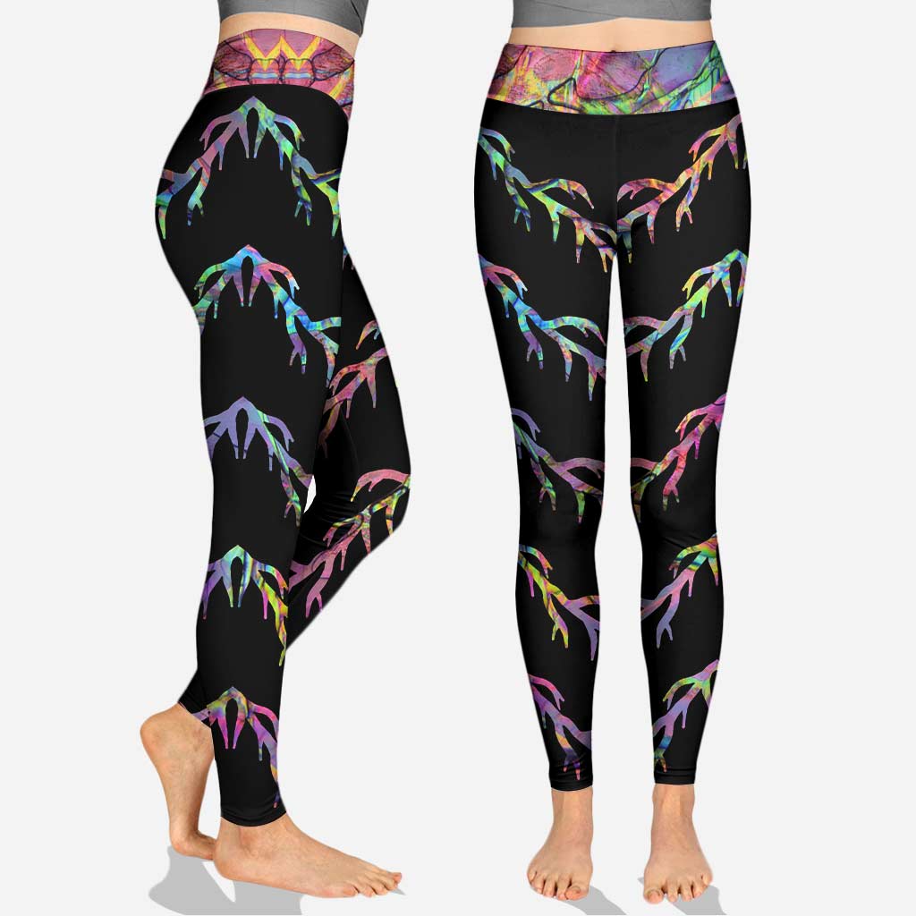 Country Girl - Personalized Hunting Hollow Tank Top and Leggings