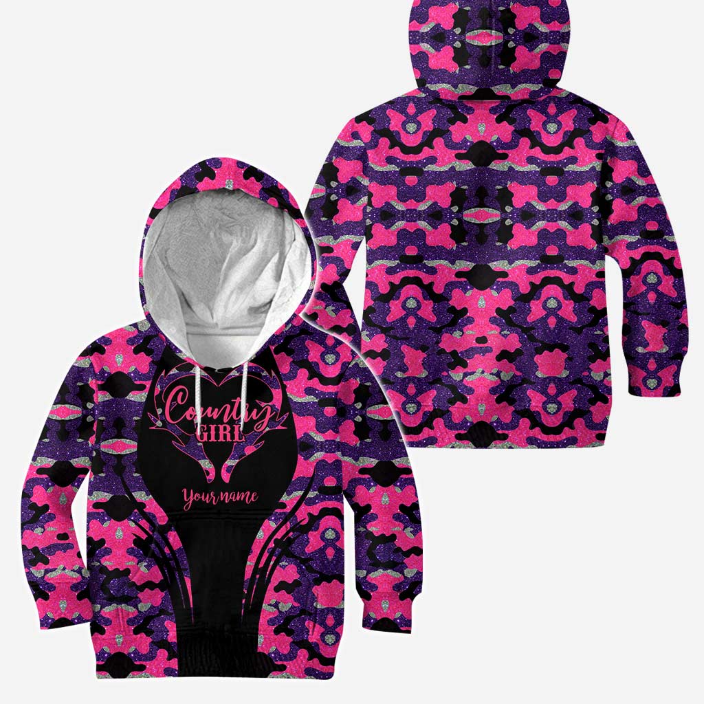 Country Girl - Personalized Hunting Hoodie and Leggings