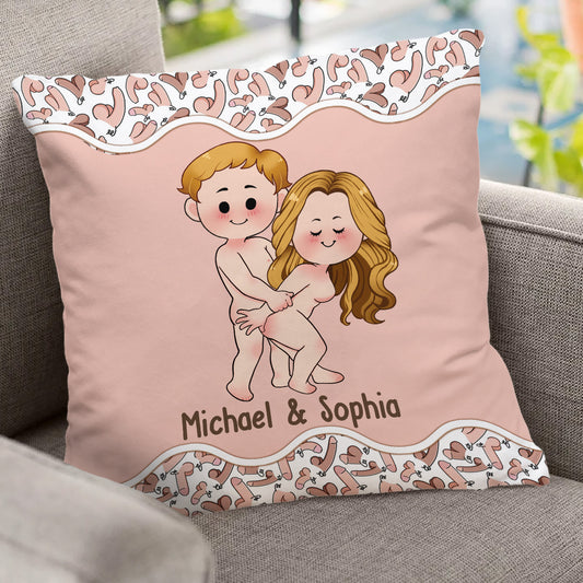 Best Decision Ever - Personalized Couple Throw Pillow
