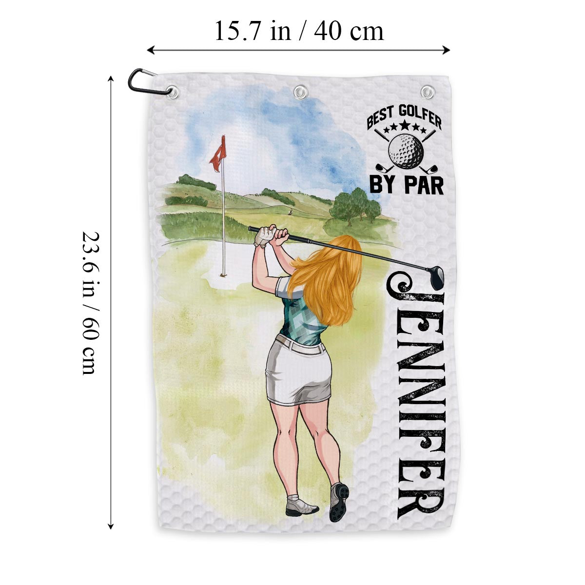 My Lucky Golf Cap - Personalized Golf Golf Towel